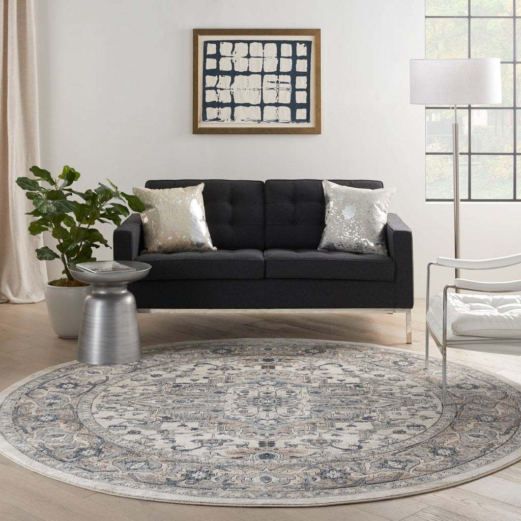Nourison Concerto Classic Persian Medallion Area Rug.