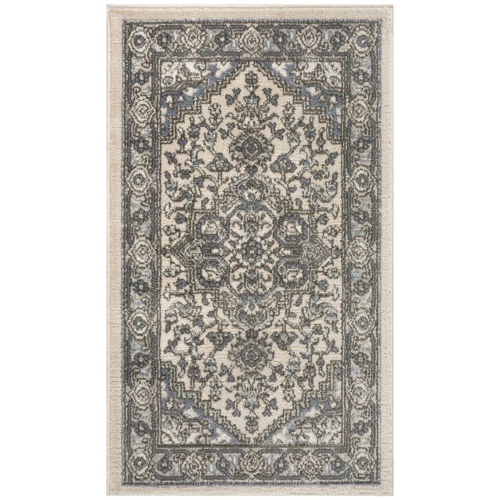 Nourison Concerto Classic Persian Medallion Area Rug.