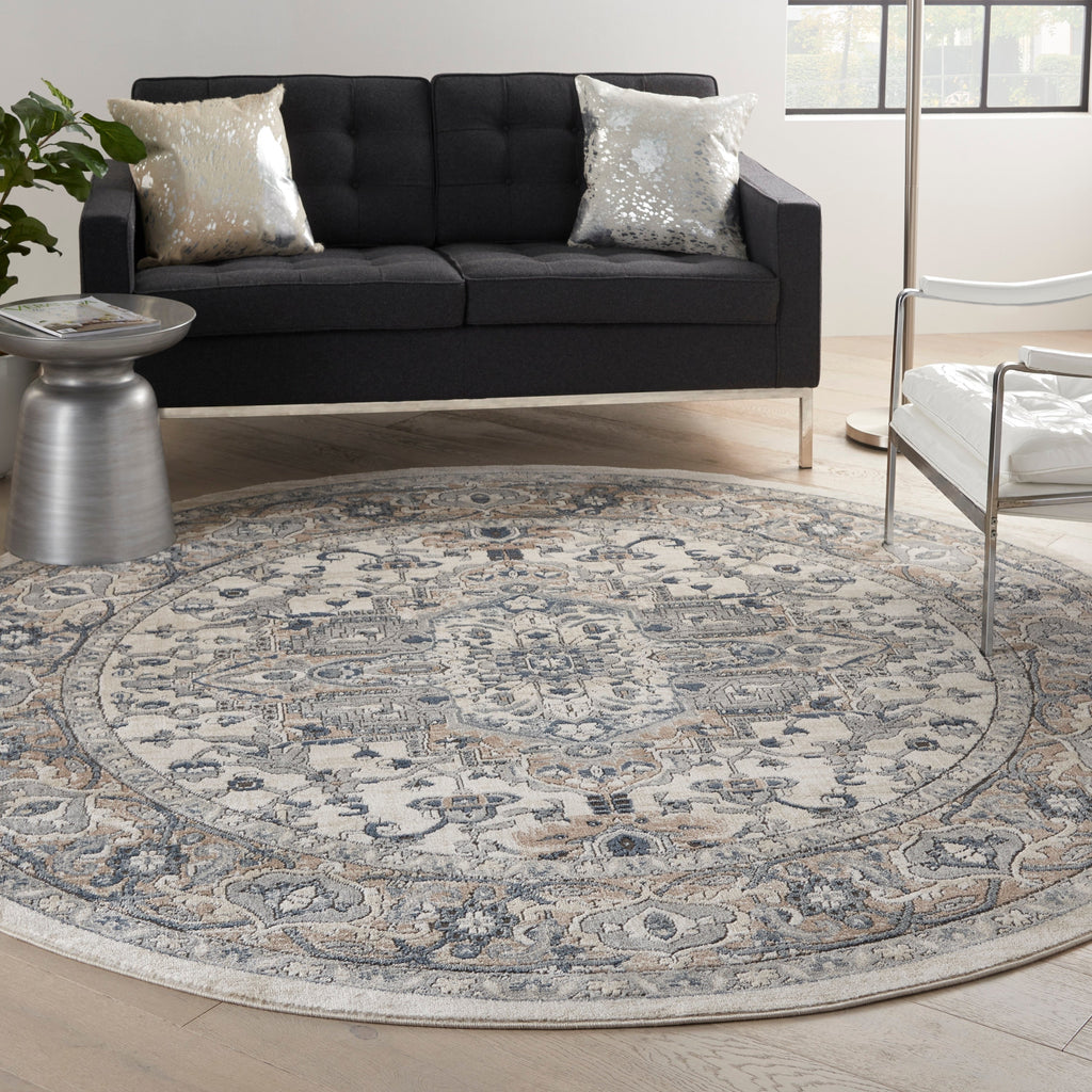 Nourison Concerto Classic Persian Medallion Area Rug.