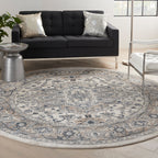 Nourison Concerto Classic Persian Medallion Area Rug.