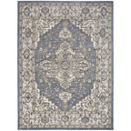 Nourison Concerto Classic Persian Medallion Area Rug.