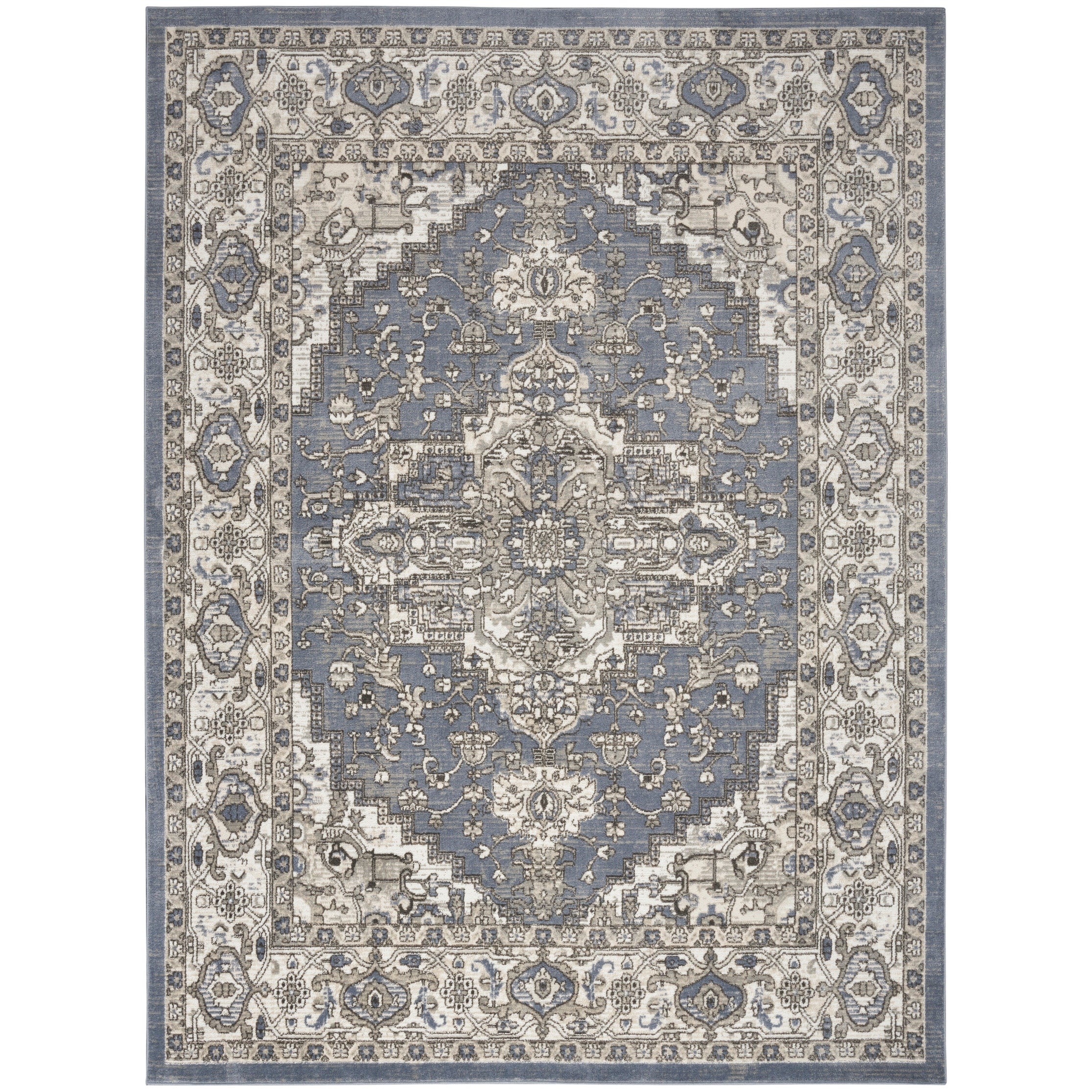 Nourison Concerto Classic Persian Medallion Area Rug.