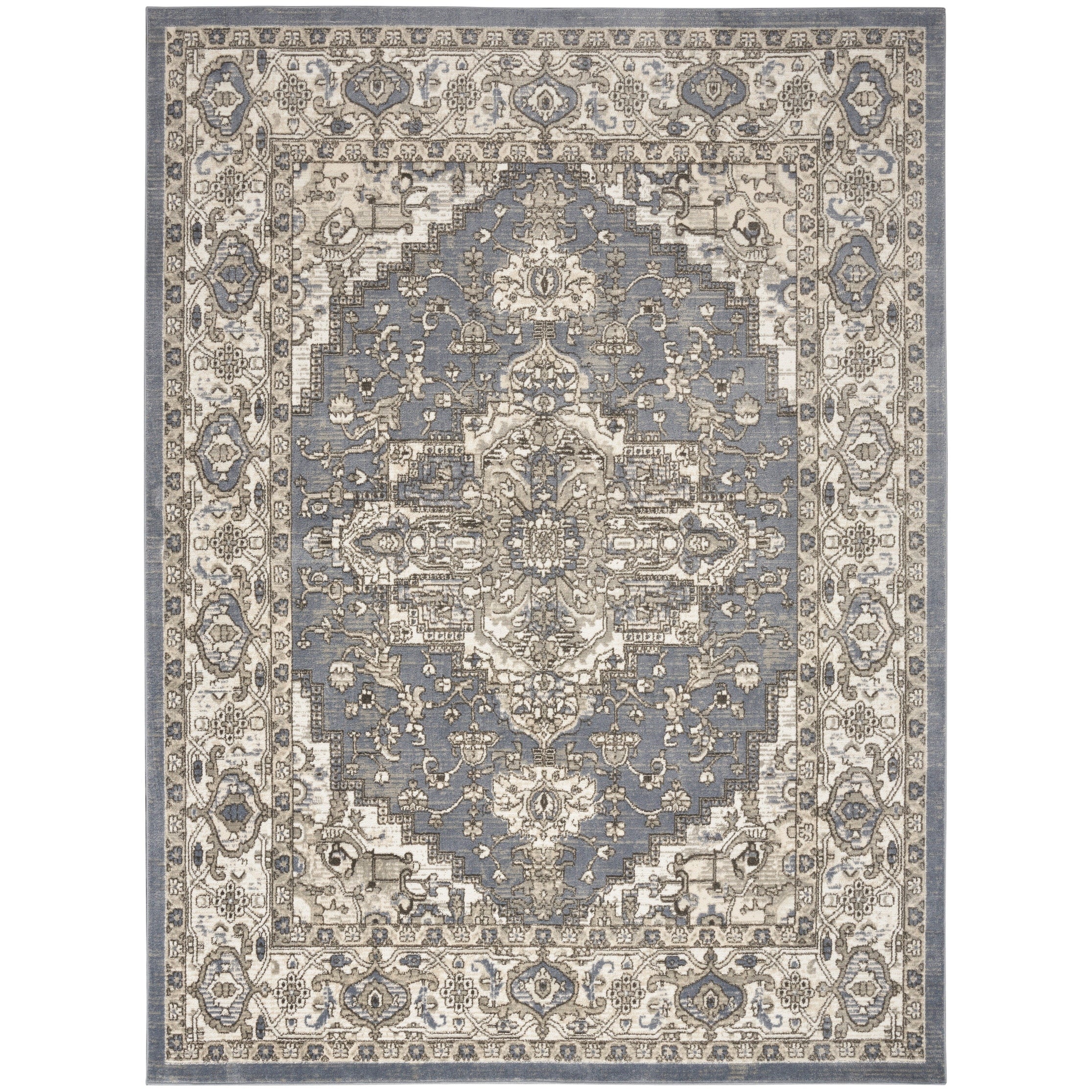 Nourison Concerto Classic Persian Medallion Area Rug.
