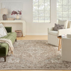Nourison Concerto Classic Persian Medallion Area Rug.