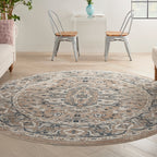 Nourison Concerto Classic Persian Medallion Area Rug.