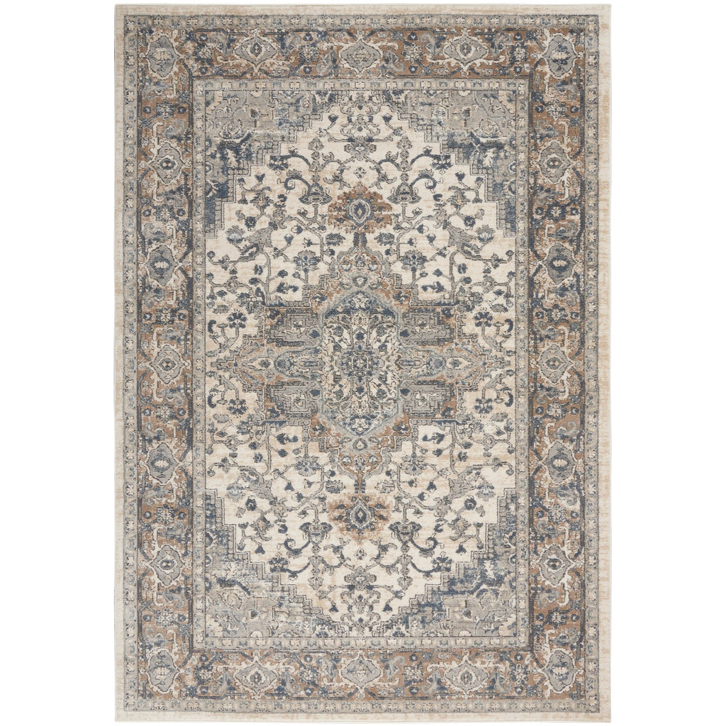Nourison Concerto Classic Persian Medallion Area Rug.