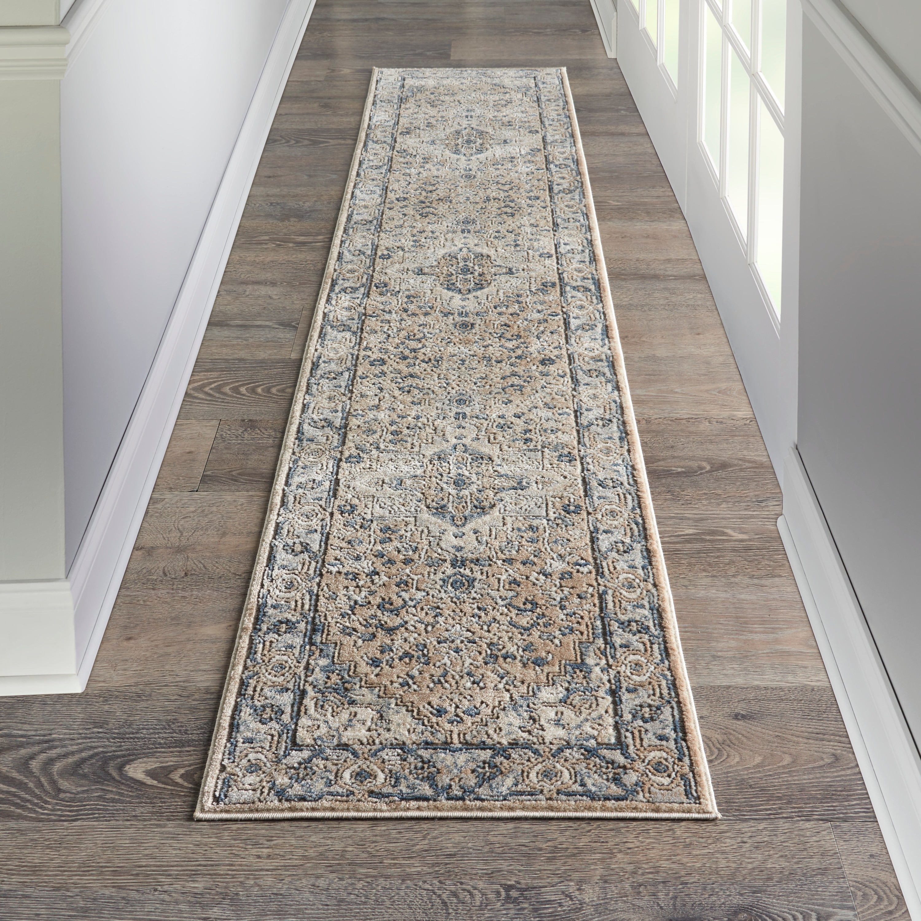 Nourison Concerto Classic Persian Medallion Area Rug.
