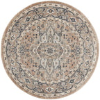 Nourison Concerto Classic Persian Medallion Area Rug.