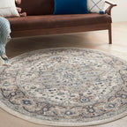 Nourison Concerto Classic Persian Medallion Area Rug.