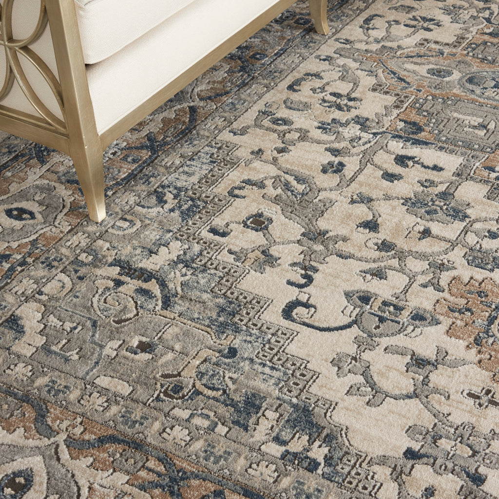 Nourison Concerto Classic Persian Medallion Area Rug.