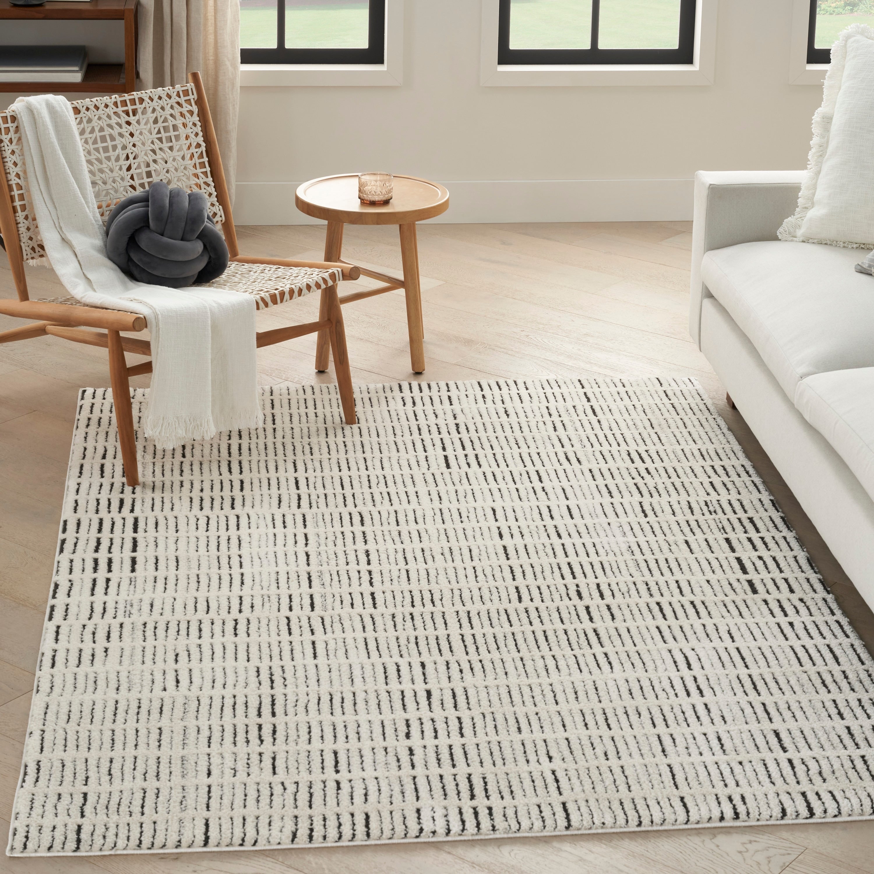 Nourison Cozy Modern Indoor Abstract Area Rug
