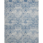 Nourison Damask Distressed Contemporary Area Rug