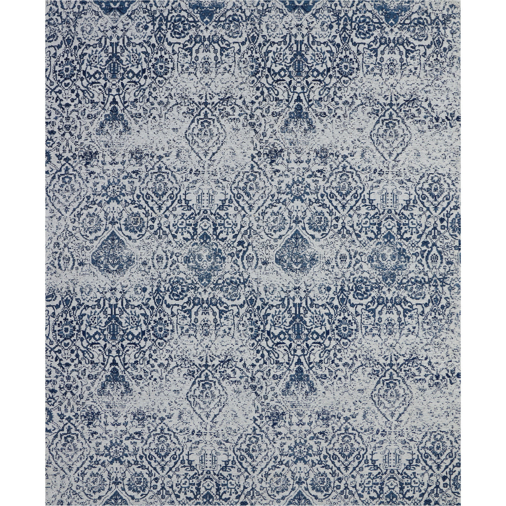 Nourison Damask Distressed Contemporary Area Rug