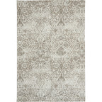 Nourison Damask Distressed Contemporary Area Rug