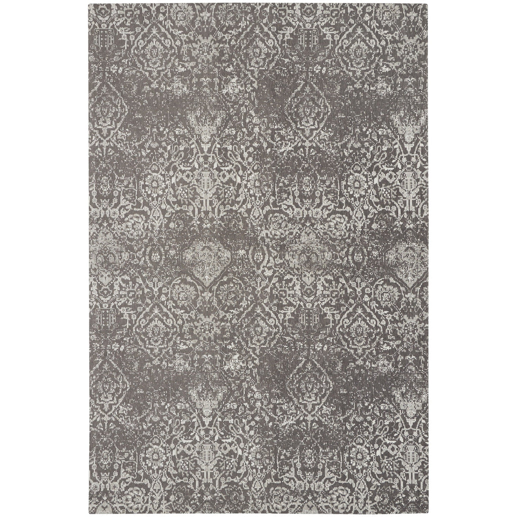Nourison Damask Distressed Contemporary Area Rug