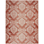 Nourison Elation Damask Pattern French Country Area Rug