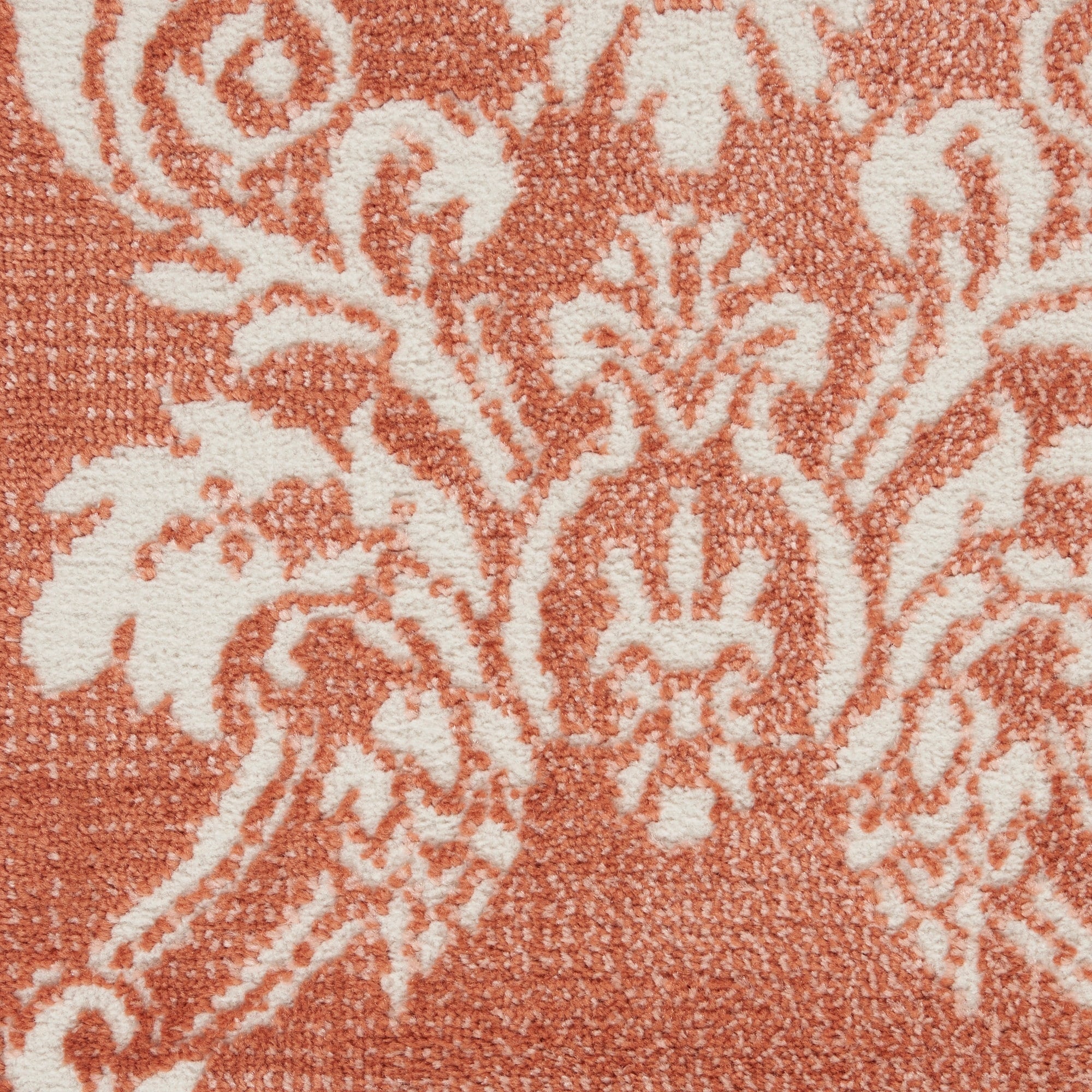 Nourison Elation Damask Pattern French Country Area Rug