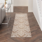 Nourison Elation Damask Pattern French Country Area Rug