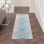 Nourison Elation Damask Pattern French Country Area Rug