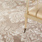 Nourison Elation Damask Pattern French Country Area Rug