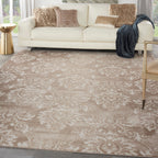 Nourison Elation Damask Pattern French Country Area Rug