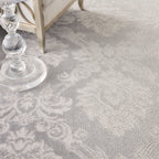Nourison Elation Damask Pattern French Country Area Rug