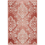 Nourison Elation Damask Pattern French Country Area Rug