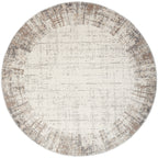 Nourison Emily Indoor only Ivory Grey Abstract Area Rug