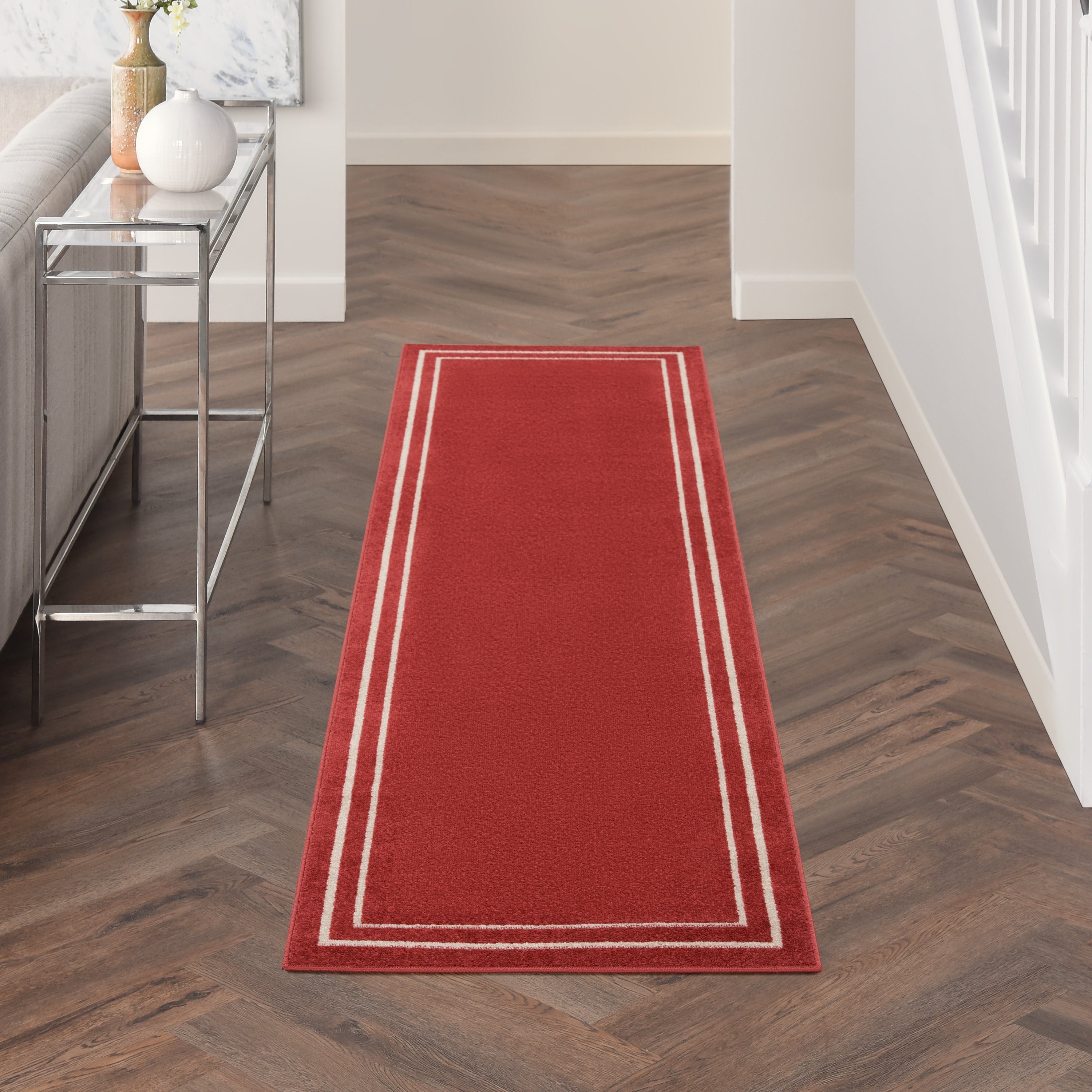 Nourison Essentials Indoor/Outdoor Solid Area Rug
