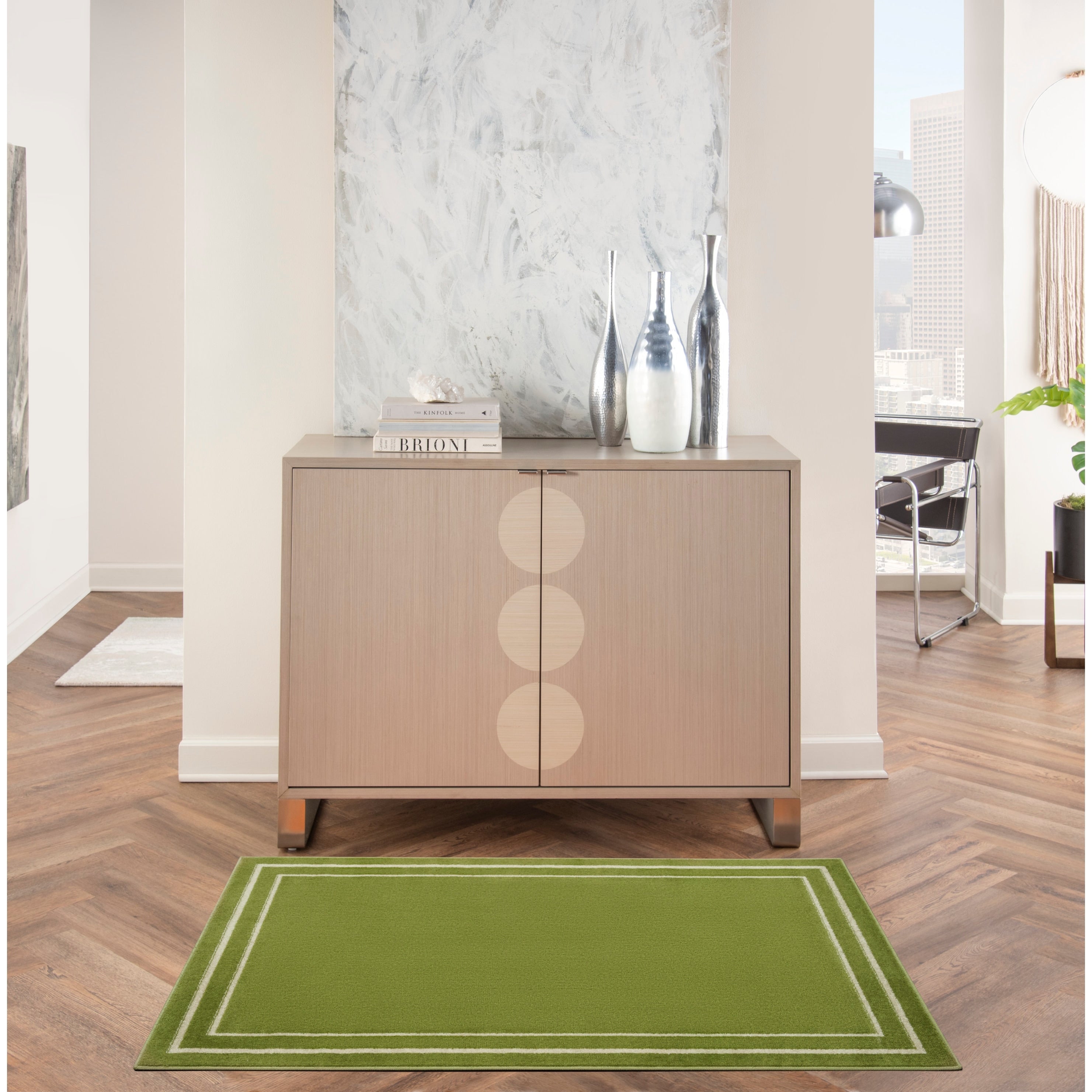 Nourison Essentials Indoor/Outdoor Solid Area Rug