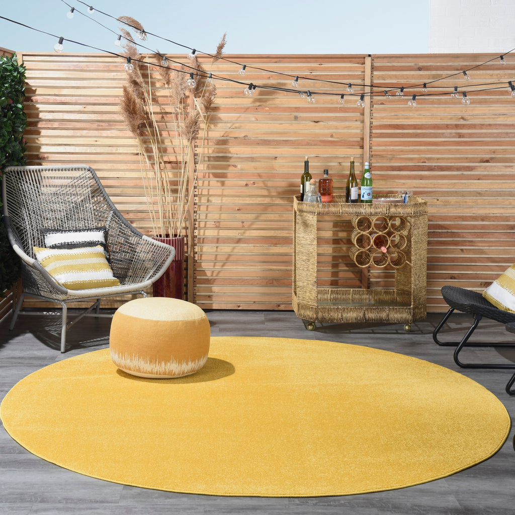 Nourison Essentials Solid Contemporary Indoor/Outdoor Area Rug