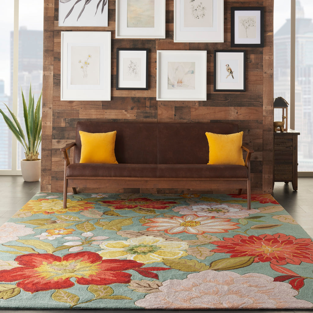 Nourison Fantasy Floral Wildflowers Area Rug