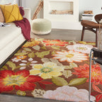 Nourison Fantasy Floral Wildflowers Area Rug