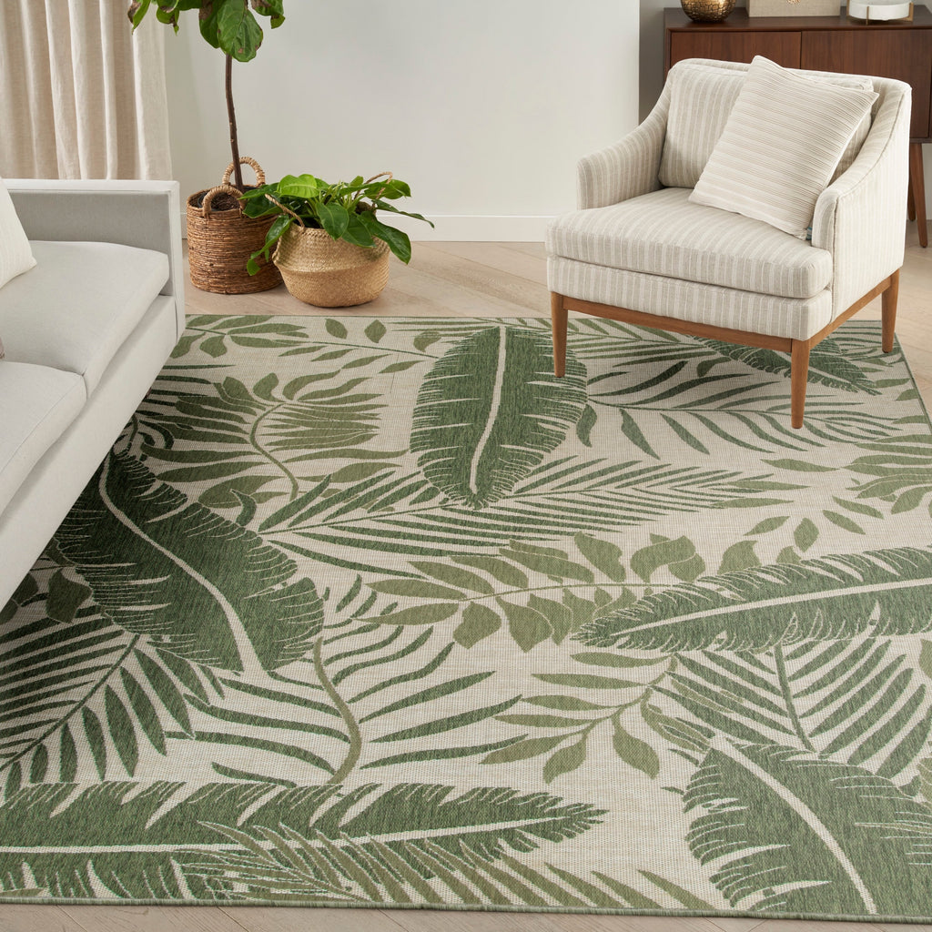 Nourison Garden Oasis Indoor/Outdoor Nature Area Rug