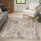 Nourison Quarry Indoor only Abstract Area Rug