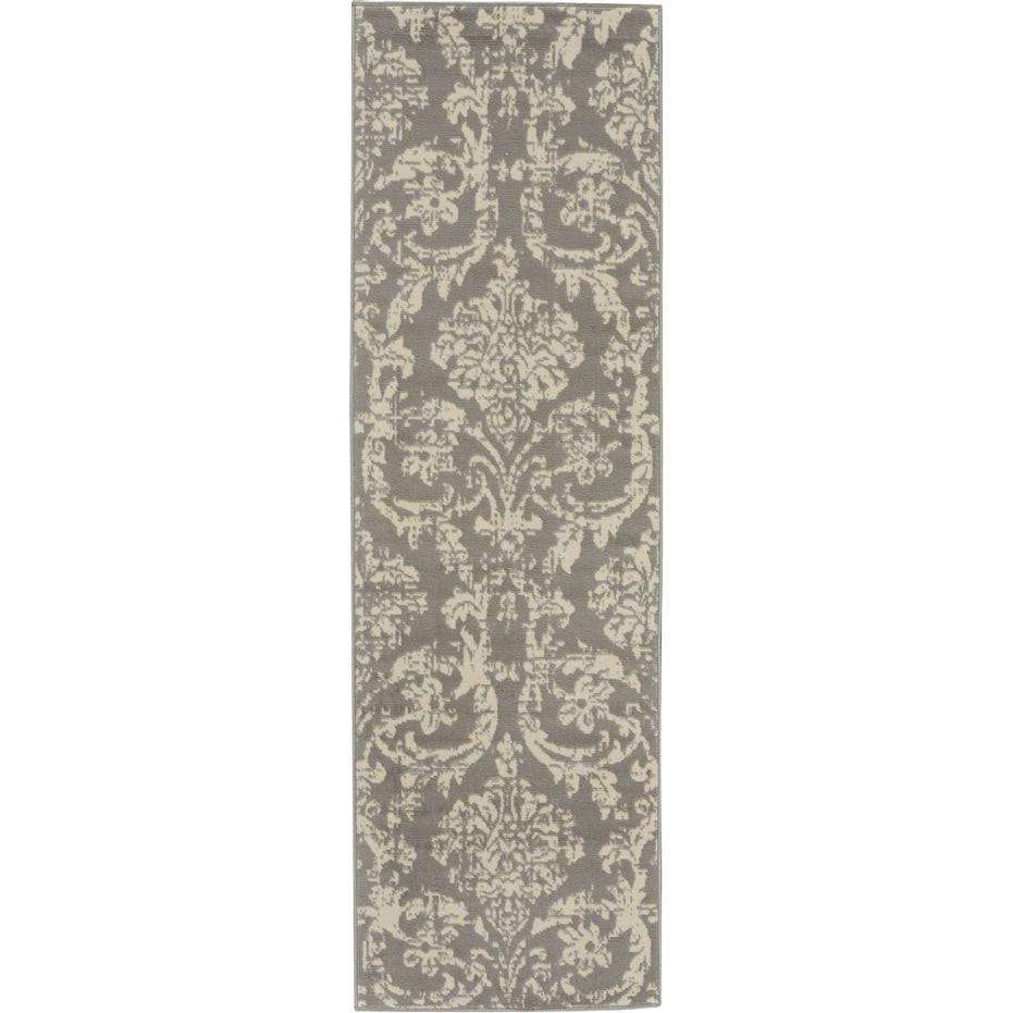 Nourison Jubilant Vintage Farmhouse Damask Area Rug
