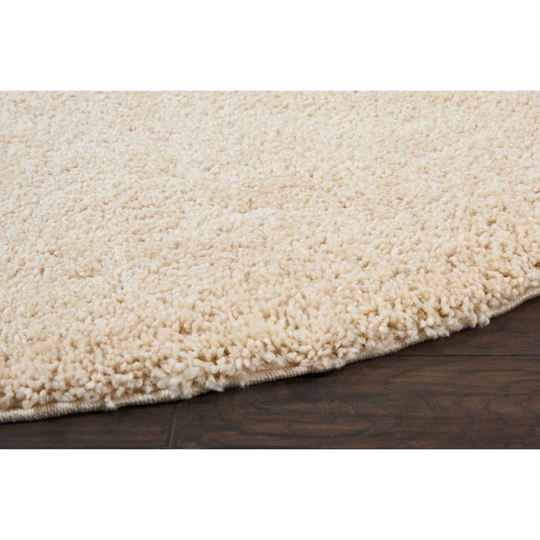 Nourison Malibu Shag Modern Plush Solid Area Rug
