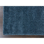 Nourison Malibu Shag Modern Plush Solid Area Rug