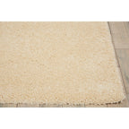 Nourison Malibu Shag Modern Plush Solid Area Rug