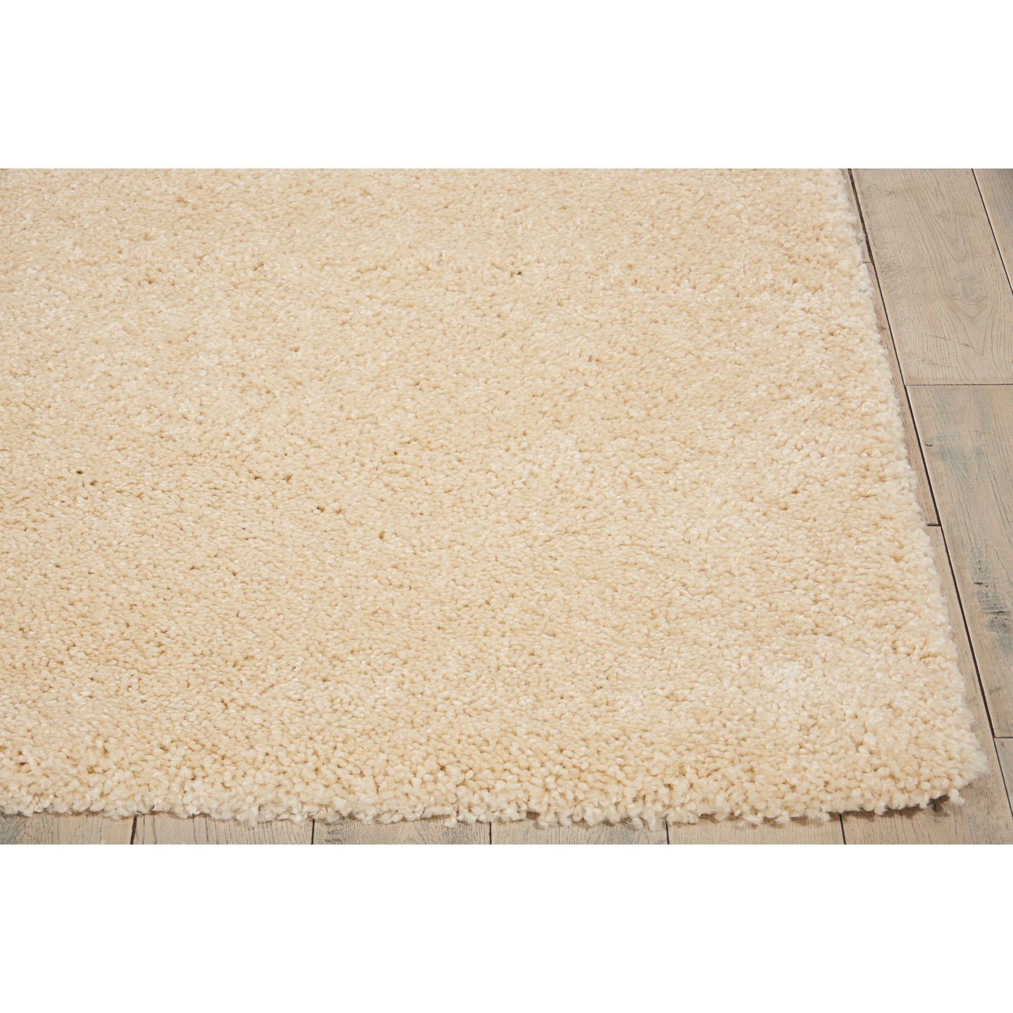 Nourison Malibu Shag Modern Plush Solid Area Rug