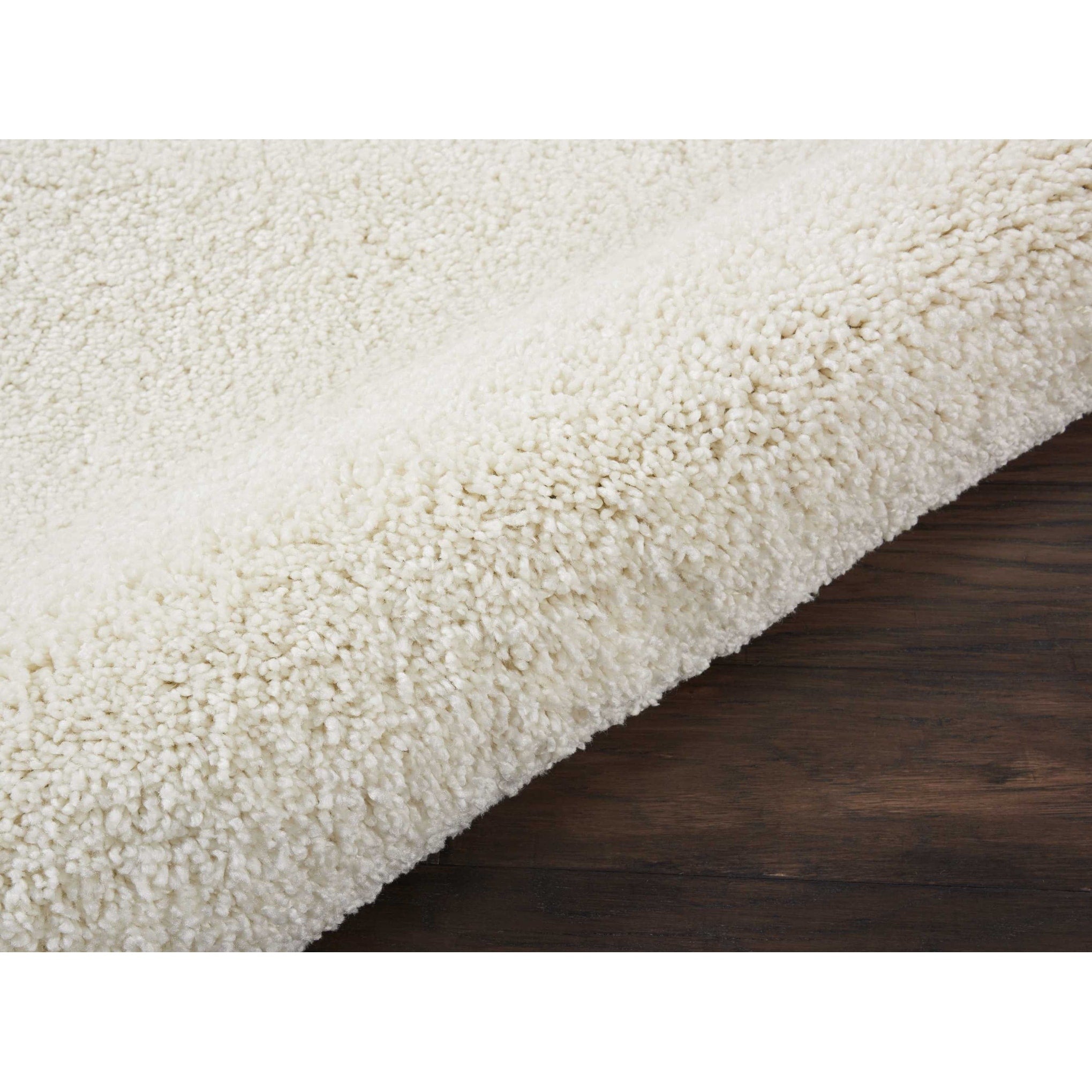 Nourison Malibu Shag Modern Plush Solid Area Rug