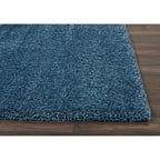 Nourison Malibu Shag Modern Plush Solid Area Rug