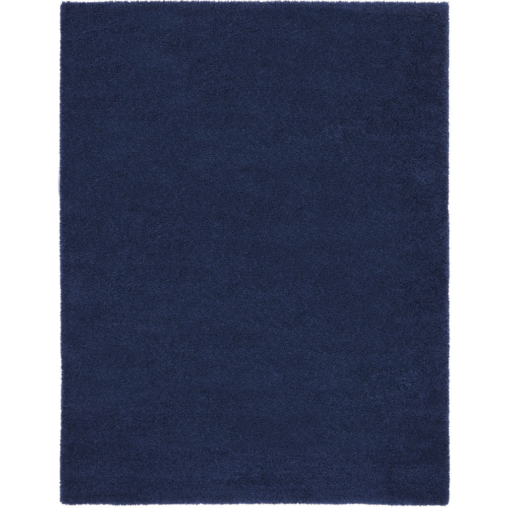 Nourison Malibu Shag Modern Plush Solid Area Rug