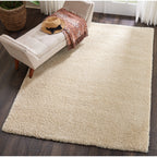 Nourison Malibu Shag Modern Plush Solid Area Rug