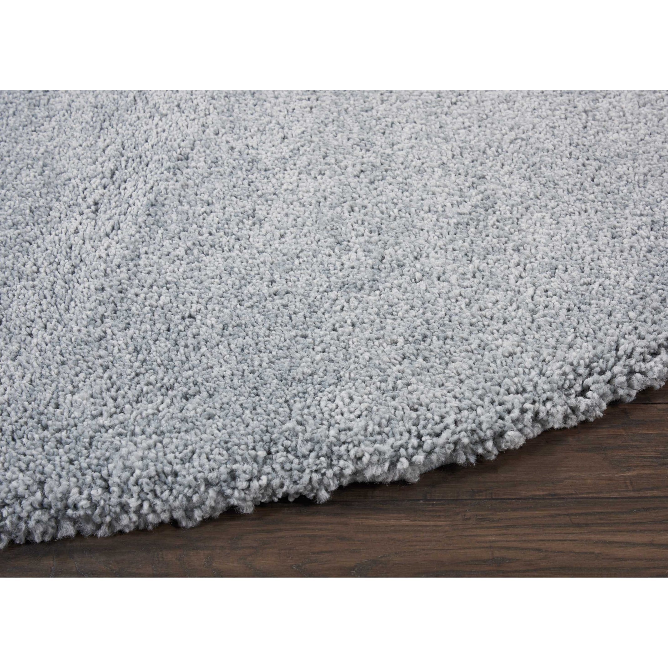 Nourison Malibu Shag Modern Plush Solid Area Rug