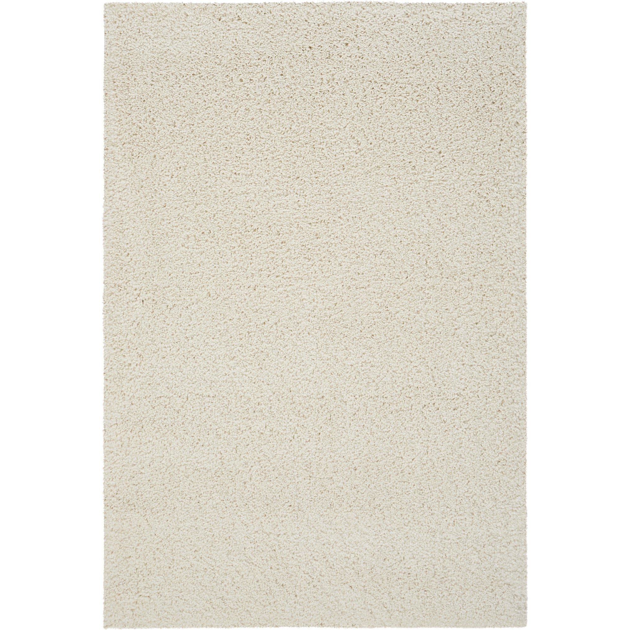 Nourison Malibu Shag Modern Plush Solid Area Rug