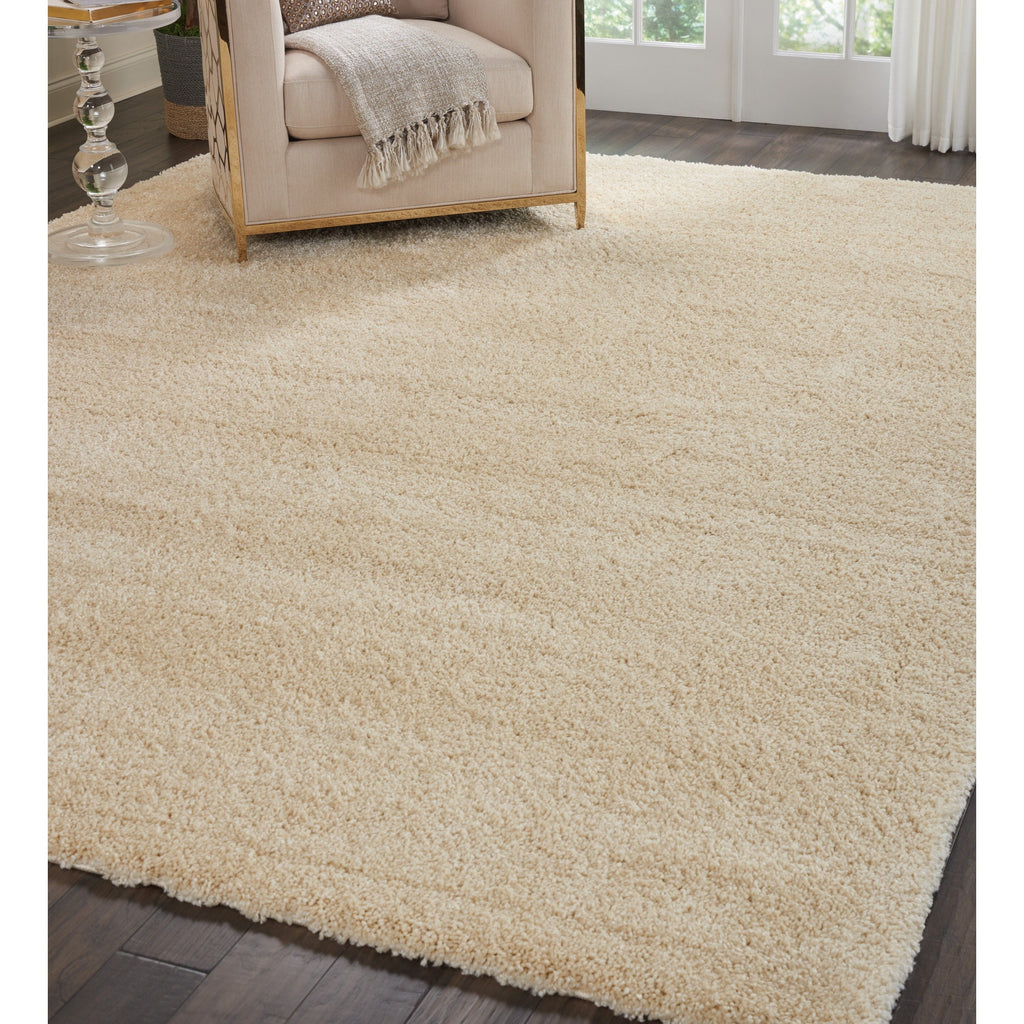 Nourison Malibu Shag Modern Plush Solid Area Rug