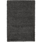 Nourison Malibu Shag Modern Plush Solid Area Rug