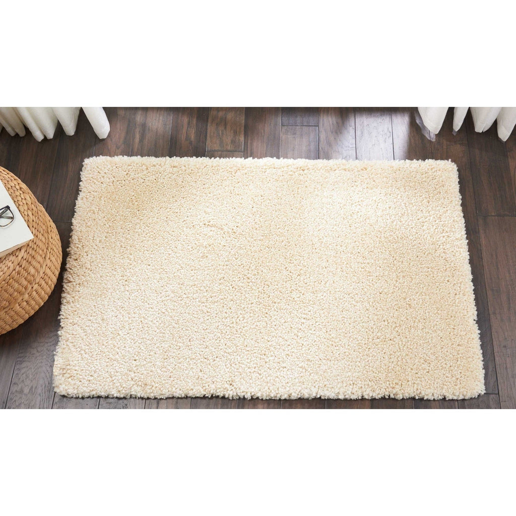 Nourison Malibu Shag Modern Plush Solid Area Rug