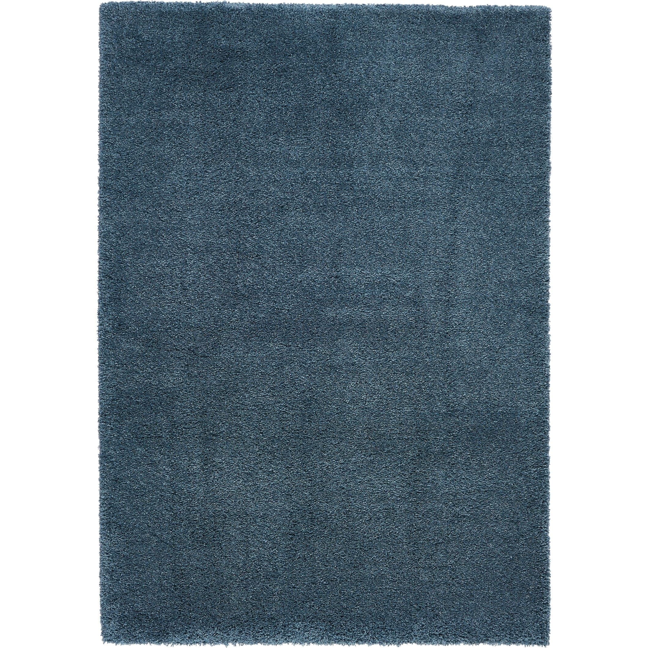 Nourison Malibu Shag Modern Plush Solid Area Rug